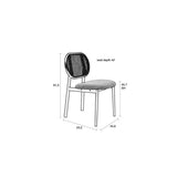Chair Spike Natural/Pink