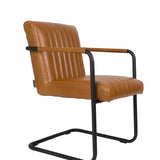 Armchair Stitched Cognac
