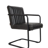 Armchair Stitched Dark Grey