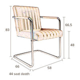 Armchair Stitched Dark Grey