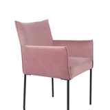 Armchair Dion Velvet Pink