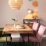 Armchair Dion Velvet Pink