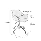 Office Chair Nikki All Black