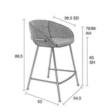 Counter Stool Feston Black