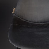 Counter Stool Franky Velvet Grey