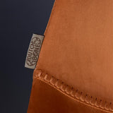Counter Stool Franky Velvet Orange