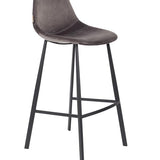 Barstool Franky Velvet Grey