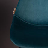 Barstool Franky Velvet Petrol