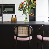 Counter Stool Spike Natural/Pink