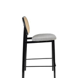 Counter Stool Spike Natural/Grey