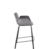 Counter Stool Brit Dark Grey