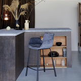Counter Stool Brit Dark Grey