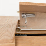 Table Glimps 120/162x80 Natural