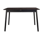 Table Glimps 120/162x80 Black