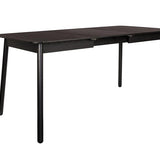 Table Glimps 120/162x80 Black
