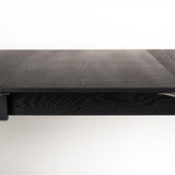 Table Glimps 120/162x80 Black