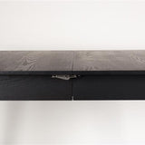 Table Glimps 120/162x80 Black
