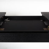 Table Glimps 120/162x80 Black