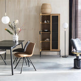 Table Glimps 120/162x80 Black