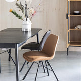 Table Glimps 120/162x80 Black