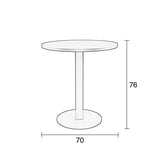 Bistro Table Metsu Black