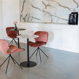 Bistro Table Snow Black