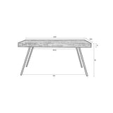Table Suri 220x100 Natural