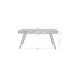 Table Suri 180x90 Black