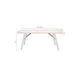 Table Roger 180x90 Black
