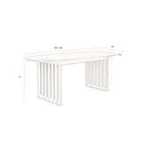 Table Barlet 200/240x90 Walnut
