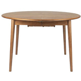 Table Twist Round Walnut