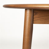 Table Twist Round Walnut