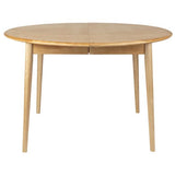 Table Twist Round Oak