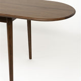 Table Twist Oval Walnut