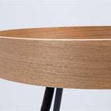 Side Table Oak Tray