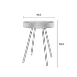 Side Table Oak Tray