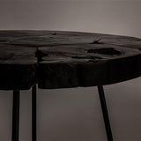Side Table Kraton Chocolate Black L