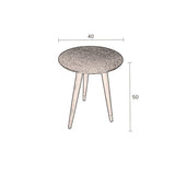 Side Table Bast Copper