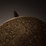 Side Table Bast Brass
