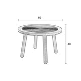 Side Table Dendron L