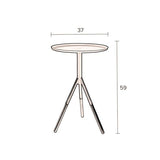 Side Table Elia Black/Brass
