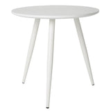 Side Table Daven White Set Of 2