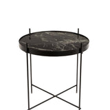 Side Table Cupid Marble Black