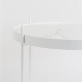 Side Table Cupid Marble White