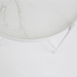 Side Table Cupid Marble White