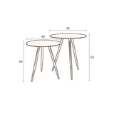 Side Table Stalwart Set Of 2