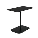 Side Table Snow Black Rectangle