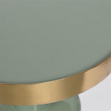 Side Table Glam Green