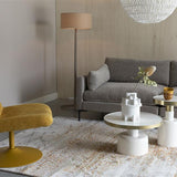 Side Table Glam White