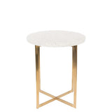 Side Table Luigi Round White